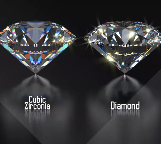 Diamond Versus Cubic Zirconia